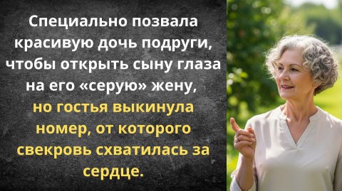 Нашла сыну жену получше | Истории из жизни