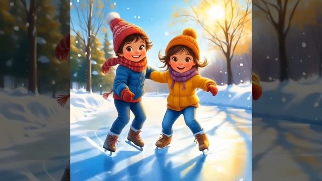 Winter fun for kids Зимние забавы для детей на английском языке
