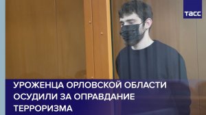 Уроженца Орловской области осудили за оправдание терроризма