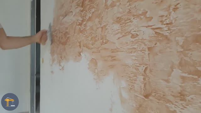 Декоративная штукатурка своими руками, покраска стен смотреть онлайн