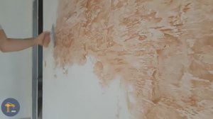 Декоративная штукатурка своими руками, покраска стен