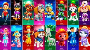 Мультики для Детей Щенячий Патруль Tiles Hop - РАЙДЕР, ЗУМА, ЛИБЕРТИ, ГОНЩИК, РОККИ