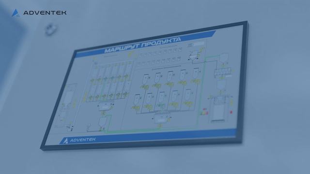 Процессы премиксной линии для «Адвентек»