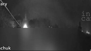 💥Взрывы в Кременчуге, снятые на камеру наружного наблюдения. Из Искандеров один явно был кассетным…