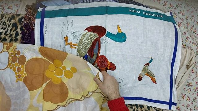 Постельный домашний обиход (ПДО) секонд оптом 7 пак