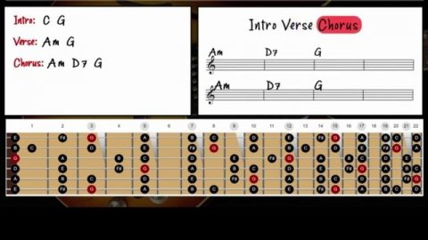 Retro Soul Guitar Backing Track in Bm