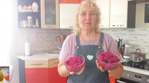 Салат из свеклы с черносливом 🫐 и грецким орехом