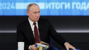 Семьсот пятьдесят тысяч обращений поступило на программу «Итоги года с Владимиром Путиным»