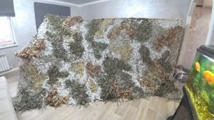 Подробный мастеркласс по плетению маскировочной сети (зимний вариант)