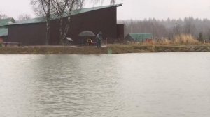 поимка форели