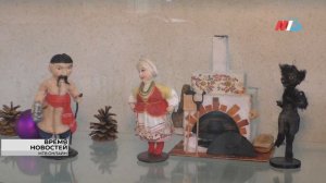 Выставка ватных елочных игрушек в Горьковке погрузила волгоградцев в новогоднюю атмосферу