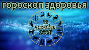 Гороскоп здоровья на 14 декабря 2025