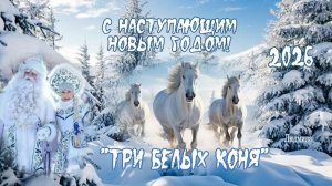"Три белых коня" С наступающим 2026 годом!