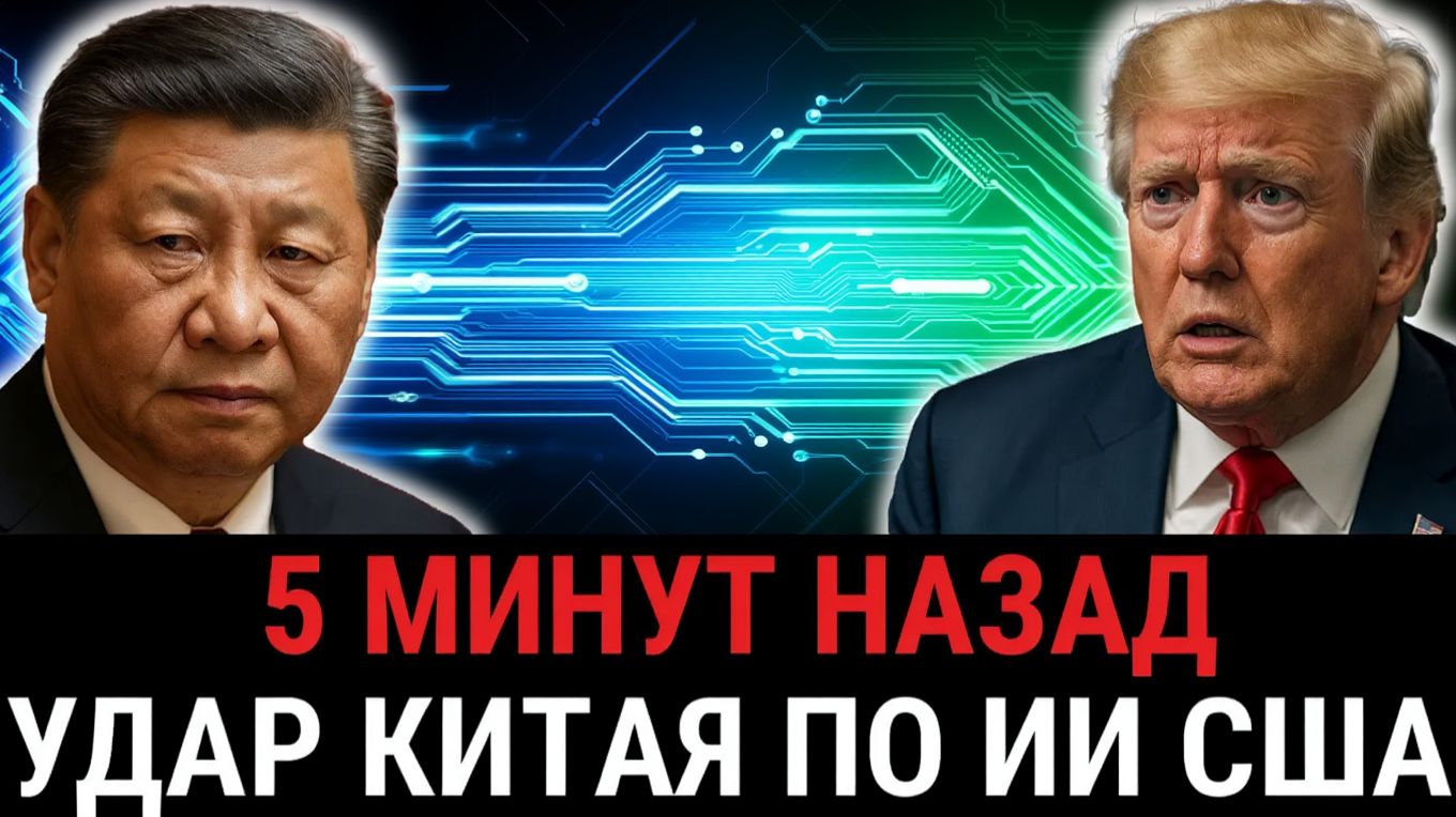 Китай делает решающий ход в ИИ отключает Nvidia, инвестиции Трампа в США прогорают_