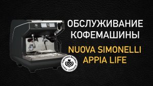 Обслуживание кофемашины Nuova Simonelli Appia life