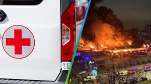 Стало известно о состоянии пострадавших при пожаре на Правобережном рынке в Санкт-Петербурге