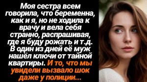 Жизненные Истории/Сестра говорила, что беременна, как и я, но не ходила к врачу  и вела себя странно