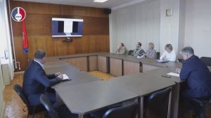 Видеоконференция с Департаментом недропользования состоялась в городской Администрации