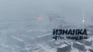 Кадры объективного контроля очередного удара ФАБ-1500-3000 с УМПК по ПВД противника