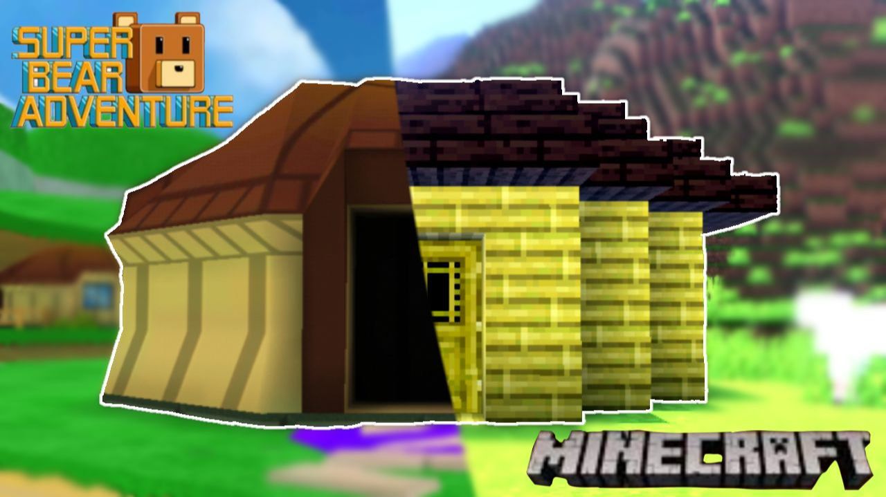Черепаший домик Супер Беар в Майнкрафт! Super Bear in Minecraft! 🏠 #superbear #minecraft #майнкрафт