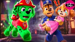 Щенячий патруль и Маршалл. Залипательное видео. Мультфильм для детей и малышей. Анимация