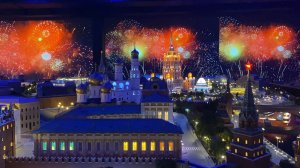 Шоу-макет «Моя Россия» на ВДНХ и красивое проекционное шоу