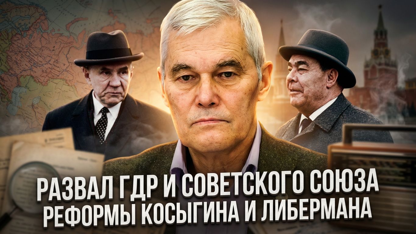 Константин Сивков | Развал ГДР и Советского Союза. Реформы Косыгина и Либермана