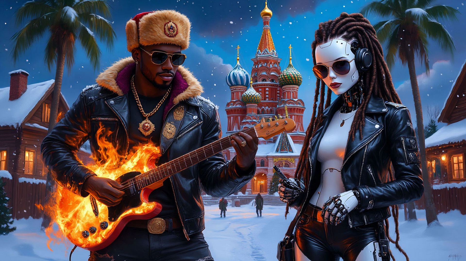 ПАРЕНЬ ИЗ АФРИКИ - КАР-МЭН В Hard Rock Стиле (Suno AI Cover)