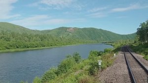 Дальний Восток. На мотовозе вдоль реки Гур