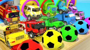 Песни для детей про английский алфавит - Детские стишки и песенки - Мультики про машинки для детей