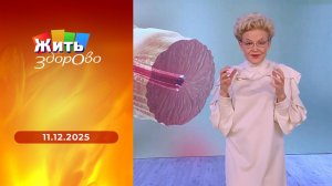 Жить здорово! Выпуск от 11.12.2025