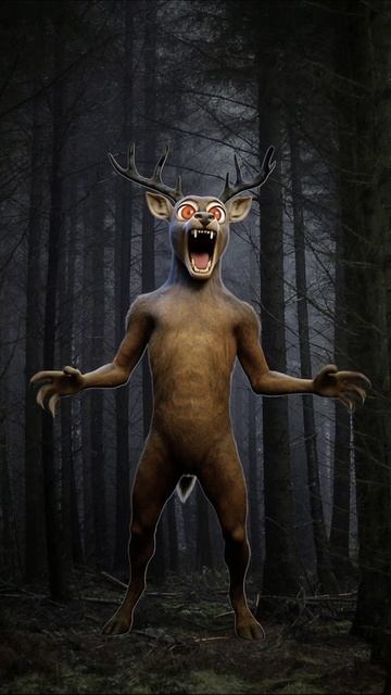 ОЛЕНЬ МОНСТР 99 ночей в лесу смотреть онлайн