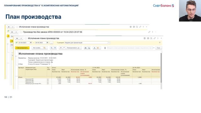 Производство без заказа в 1С Комплексная автоматизация _ Планирование производства в 1С