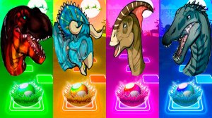 Coffin Dance Динозавры 256 уровень - Мультики про Динозавров | МУЛЬТФИЛЬМЫ ДИНОЗАВРЫ в Tiles Hop