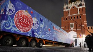 Главную новогоднюю елку страны привезли в Кремль