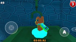 прохожу пещеру Кротов😀и показываю все сундуки в super bear adventure 🙂🙂