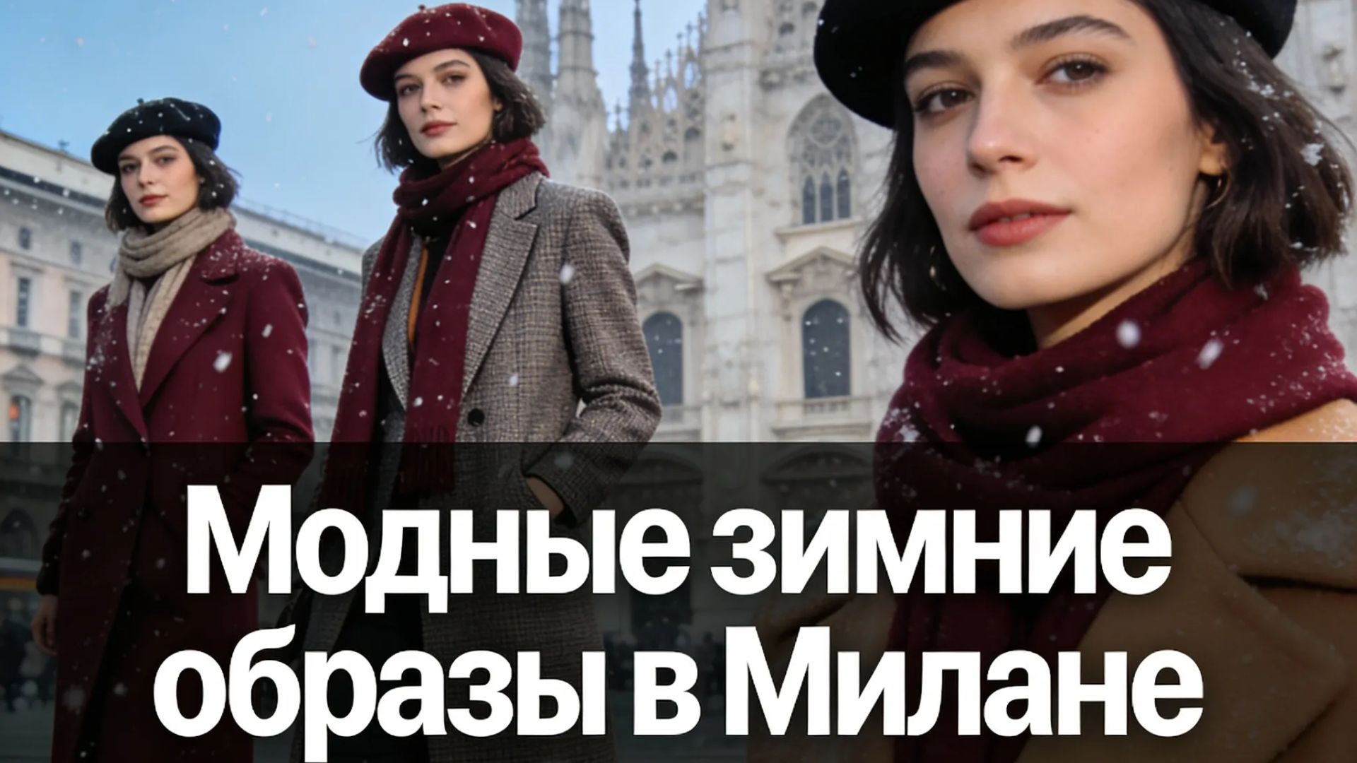 🎥 МИЛАН ГОРОДСКАЯ МОДА: ЧТО НОСЯТ В ЭТОМ СЕЗОНЕ? #3 ❄️