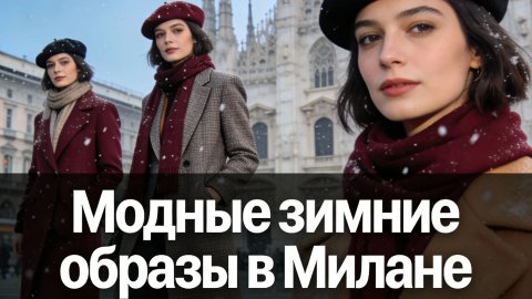 🎥 МИЛАН ГОРОДСКАЯ МОДА: ЧТО НОСЯТ В ЭТОМ СЕЗОНЕ? #3 ❄️