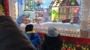 🎄Нью-Йорк огни Рождества и праздничная прогулка Мидтаун Манхэттен магия 2025✨