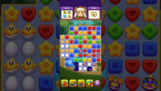 Мир Домовят 213, 214 и 215 уровень три в ряд. Сказочная игра для всей семьи)