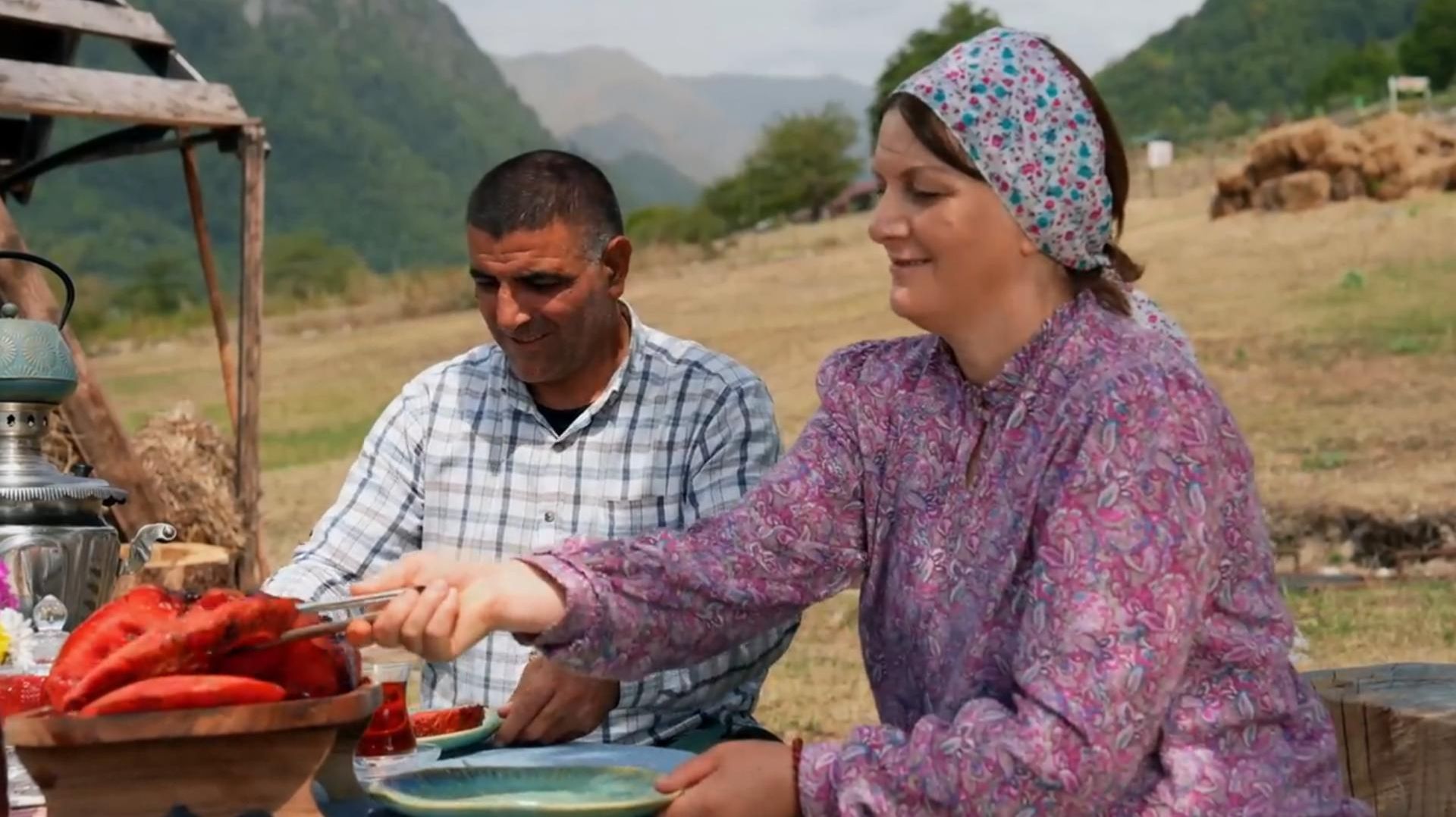 Сочный копченый арбуз с домашним вареньем! Азербайджанская Кухня Деревенская Кухня  Рецепты