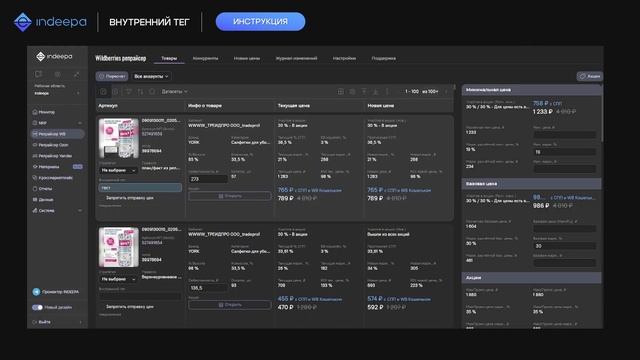 Внутренний тег