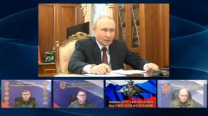 Путин провел совещание по ситуации в зоне СВО