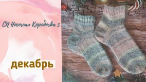 🧦 Носки Декабря 🧦 мои пары в "Носочную Коробочку 5" 🤩 #носочная_коробочка_5