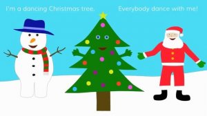 Песенка танцующей Новогодней ёлки для детей. The Dancing Christmas Tree Song for kids.
