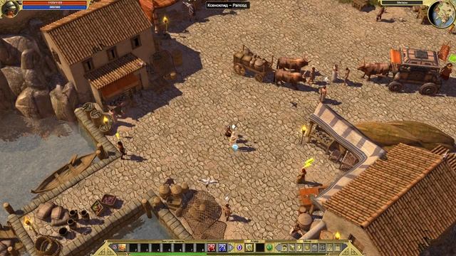 Titan Quest Anniversary Edition-Ходячие мертвецы и Циклоп"Прохождение без голоса"