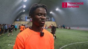 Гости и жители Томска выявили лучших на поле мини-футбола
