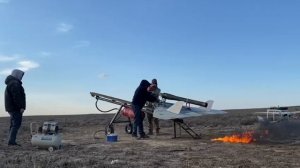 Тестовый запуск ПуВРД.Читать описание к видео.