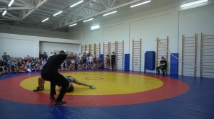 2012-2013 г.р. ГРБ. вес 75 кг. Русин Тимур (Армавир)-Чупров Тимур (Новокубанск)