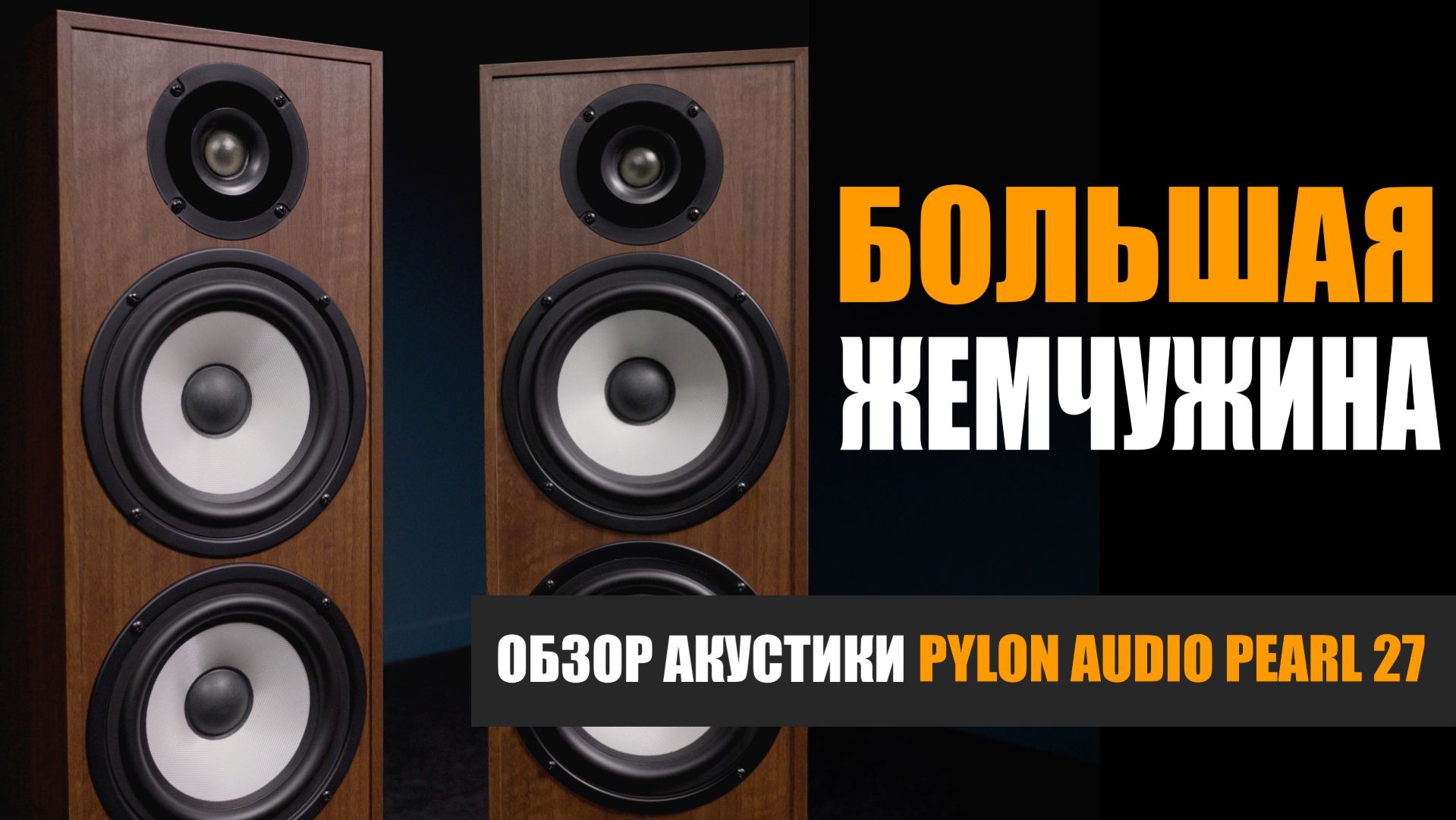 Большая жемчужина. Обзор акустики Pylon Audio Pearl 27